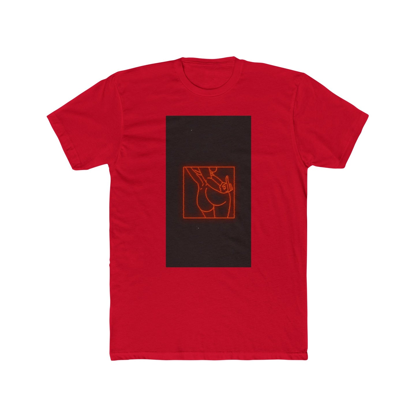 RED ASS W/ FINGER TEE