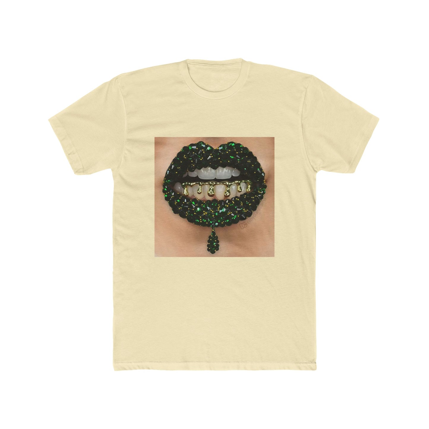 GREEN CRYSTAL GRILL LIP TEE
