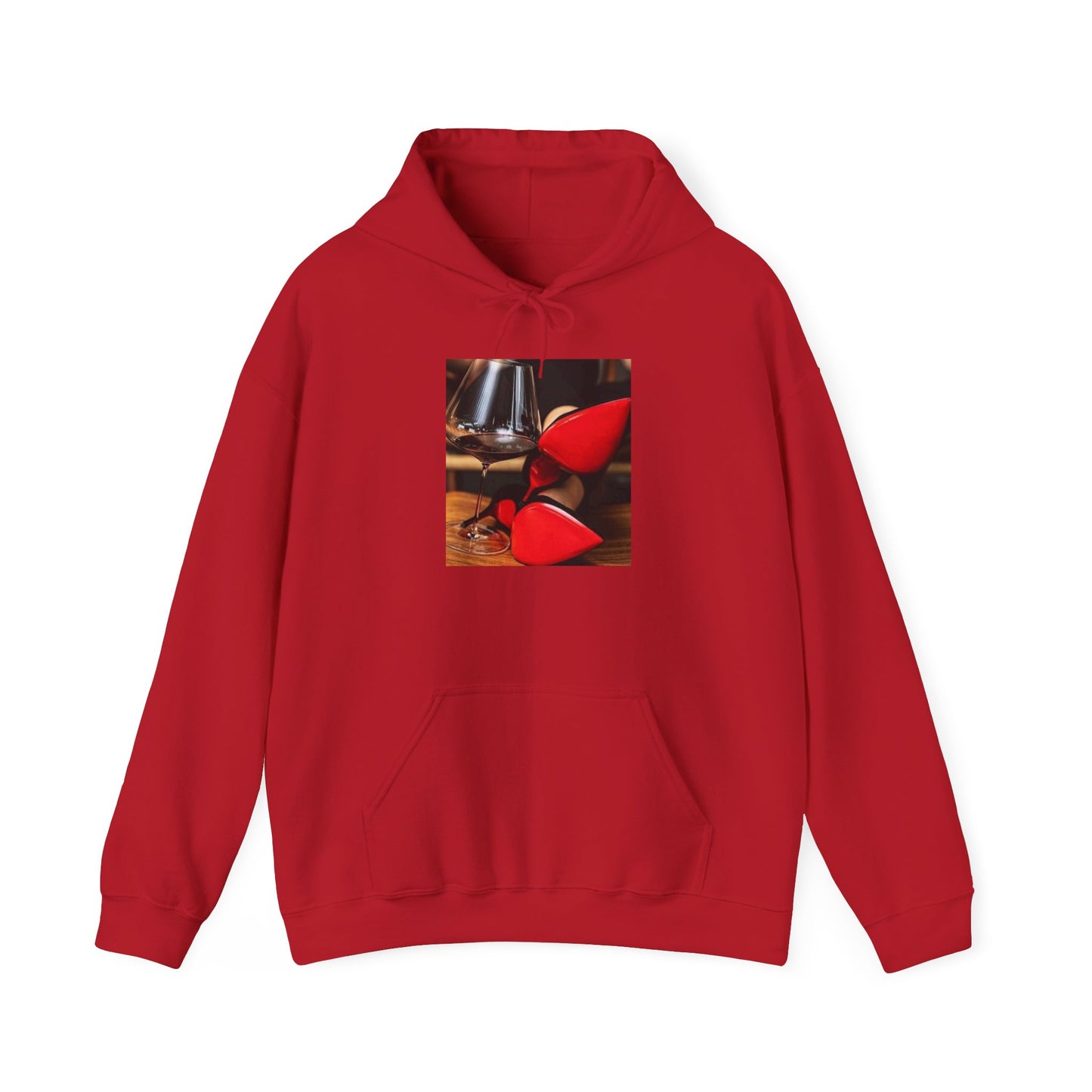 RED WINE RED BOTTOM HOODIE