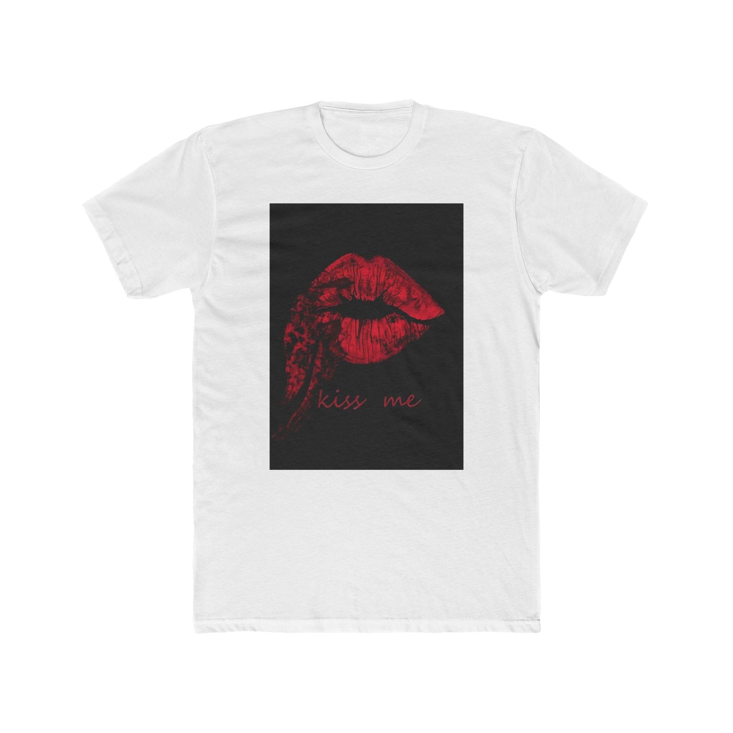 RED LIPS, KISS ME TEE