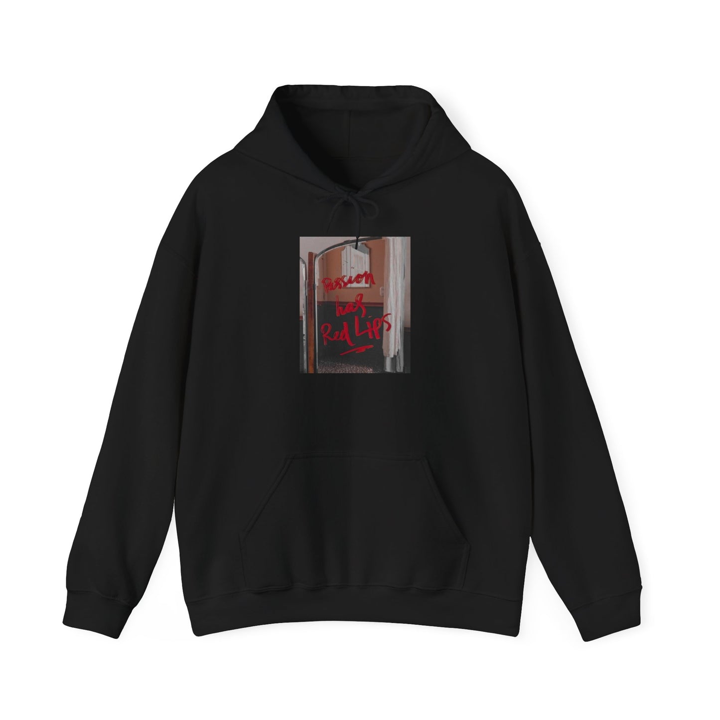 PASSION IS RED LIPS HOODIE