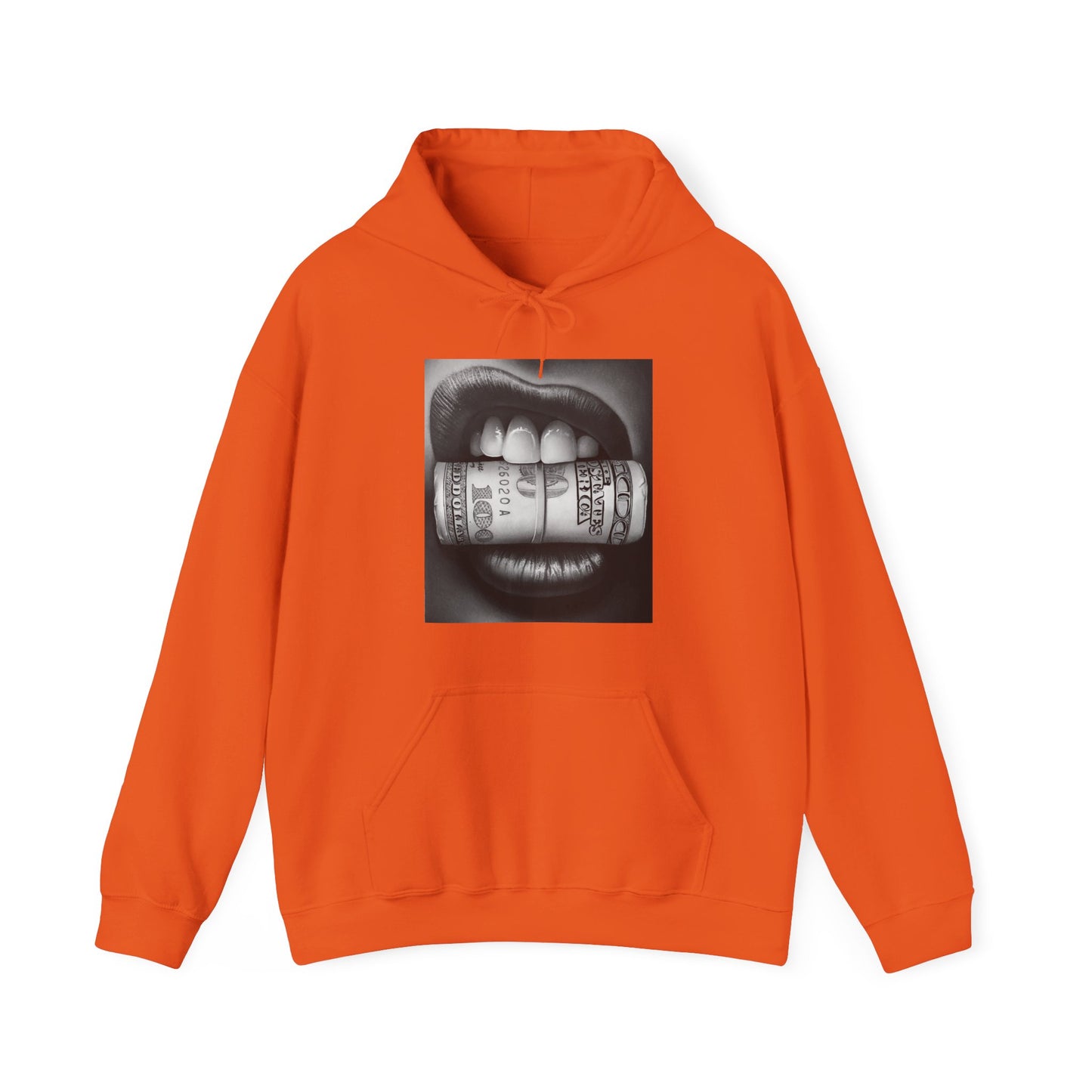 MONEY LIP (BLK/WHT) HOODIE