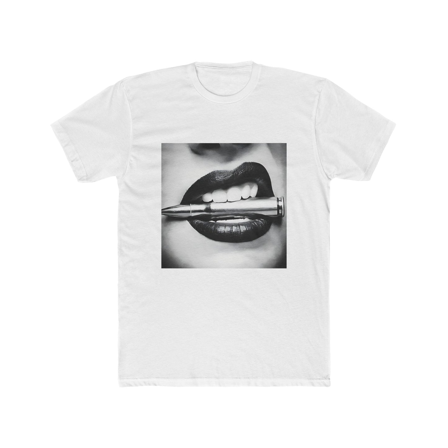 BLK/WHT BULLET TEE