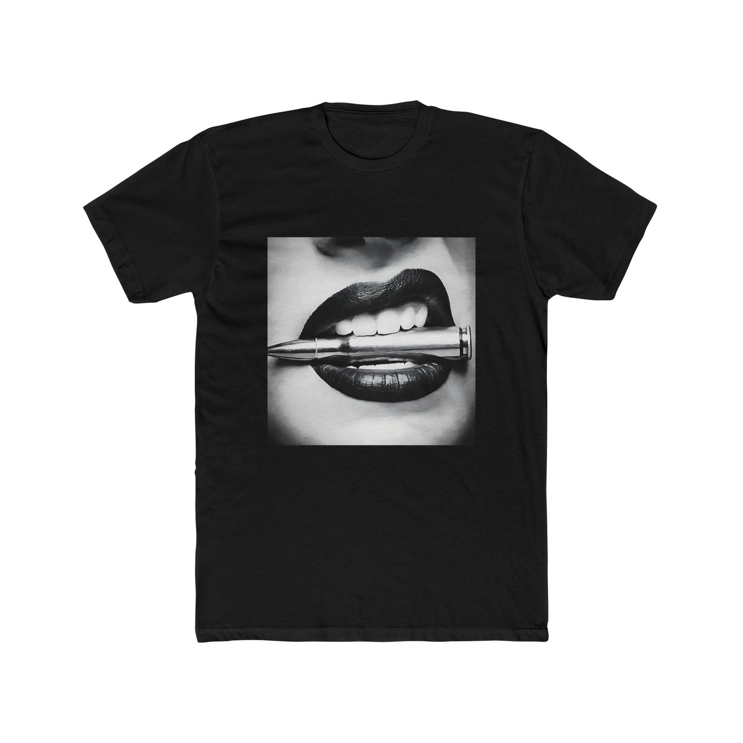 BLK/WHT BULLET TEE