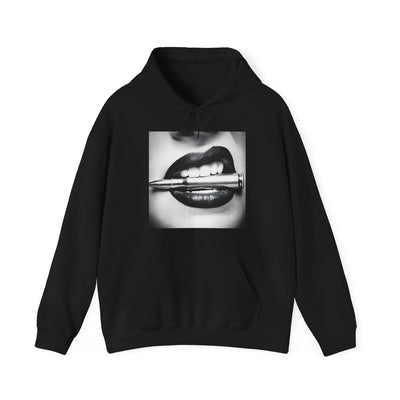 BLK/WHT BULLET HOODIE