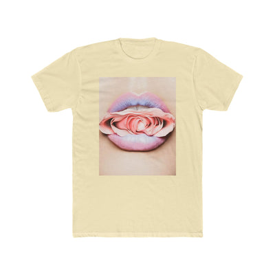 PINK FLOWER LIP TEE