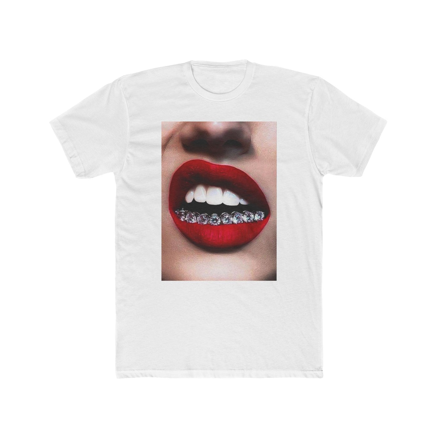 DIAMOND GRILL LIP TEE