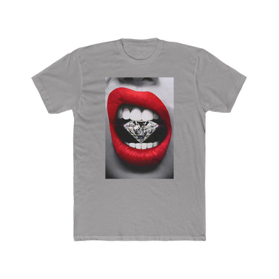 RED LIP DIAMOND TEE