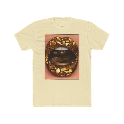 GOLD SNAKE LIP TEE