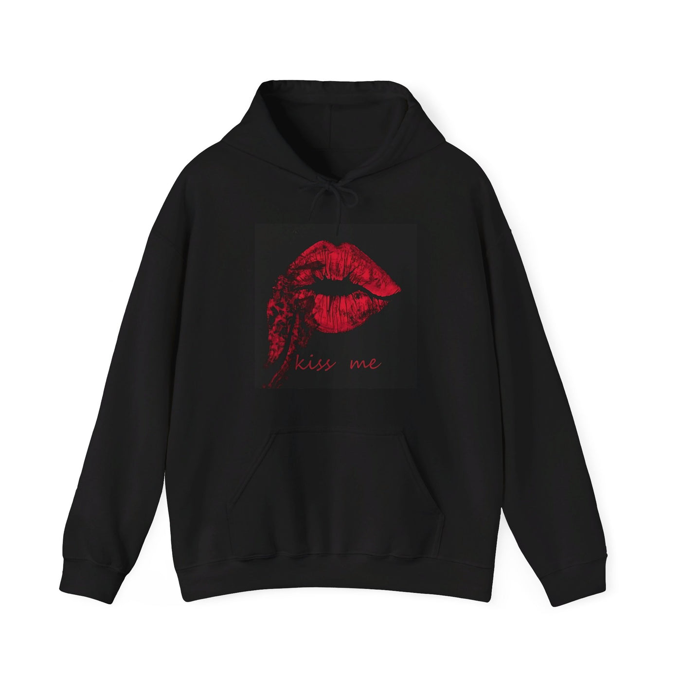 RED LIPS, KISS ME HOODIE