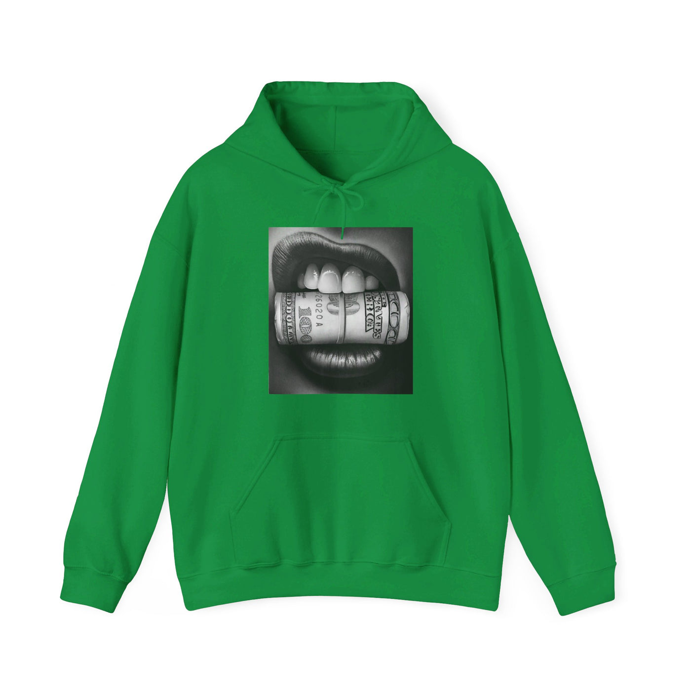 MONEY LIP (BLK/WHT) HOODIE