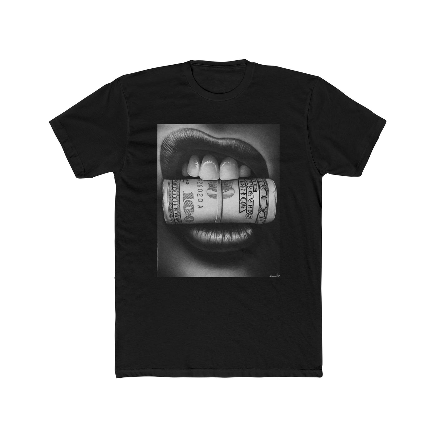 MONEY LIP (BLK/WHT) TEE