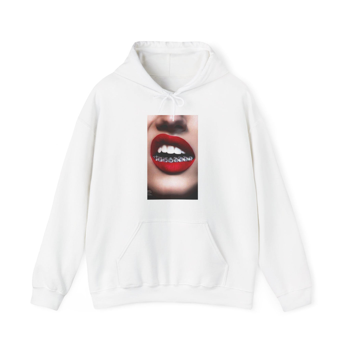 DIAMOND GRILL LIP HOODIE