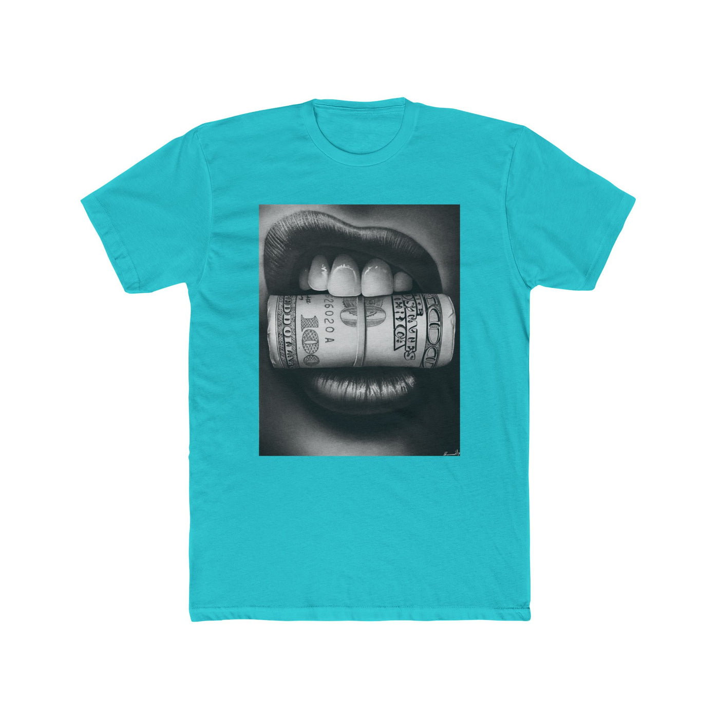 MONEY LIP (BLK/WHT) TEE