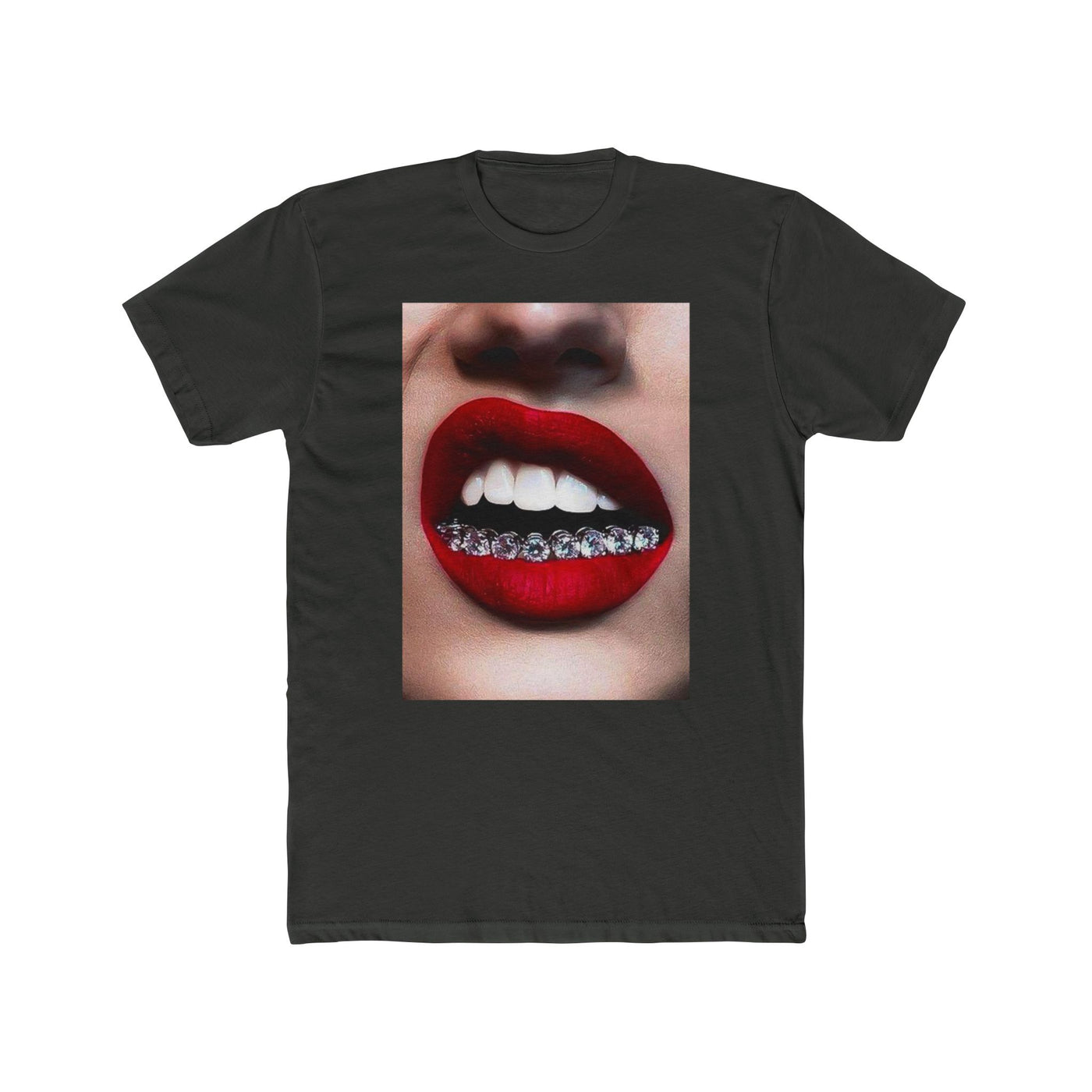 DIAMOND GRILL LIP TEE