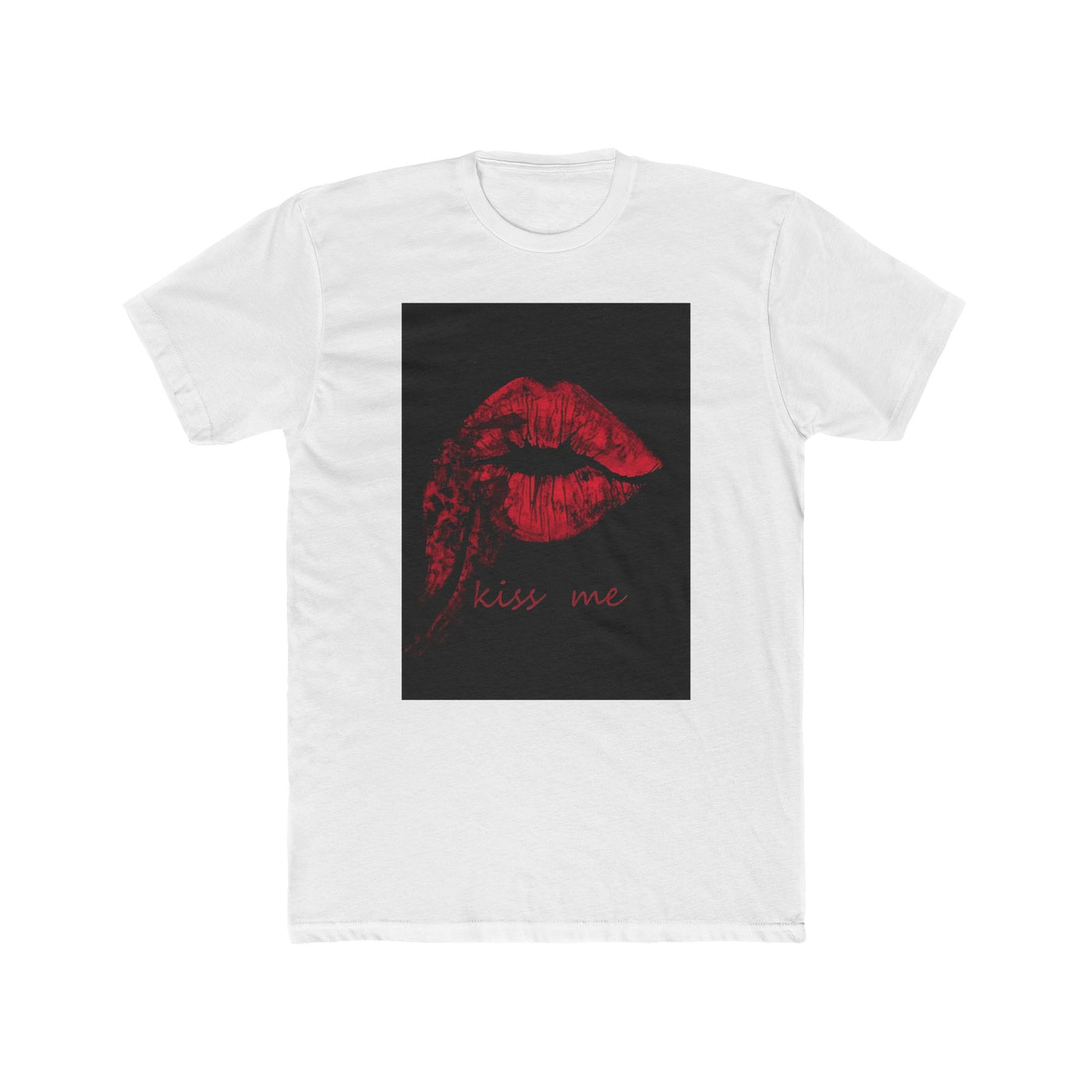 RED LIPS, KISS ME TEE