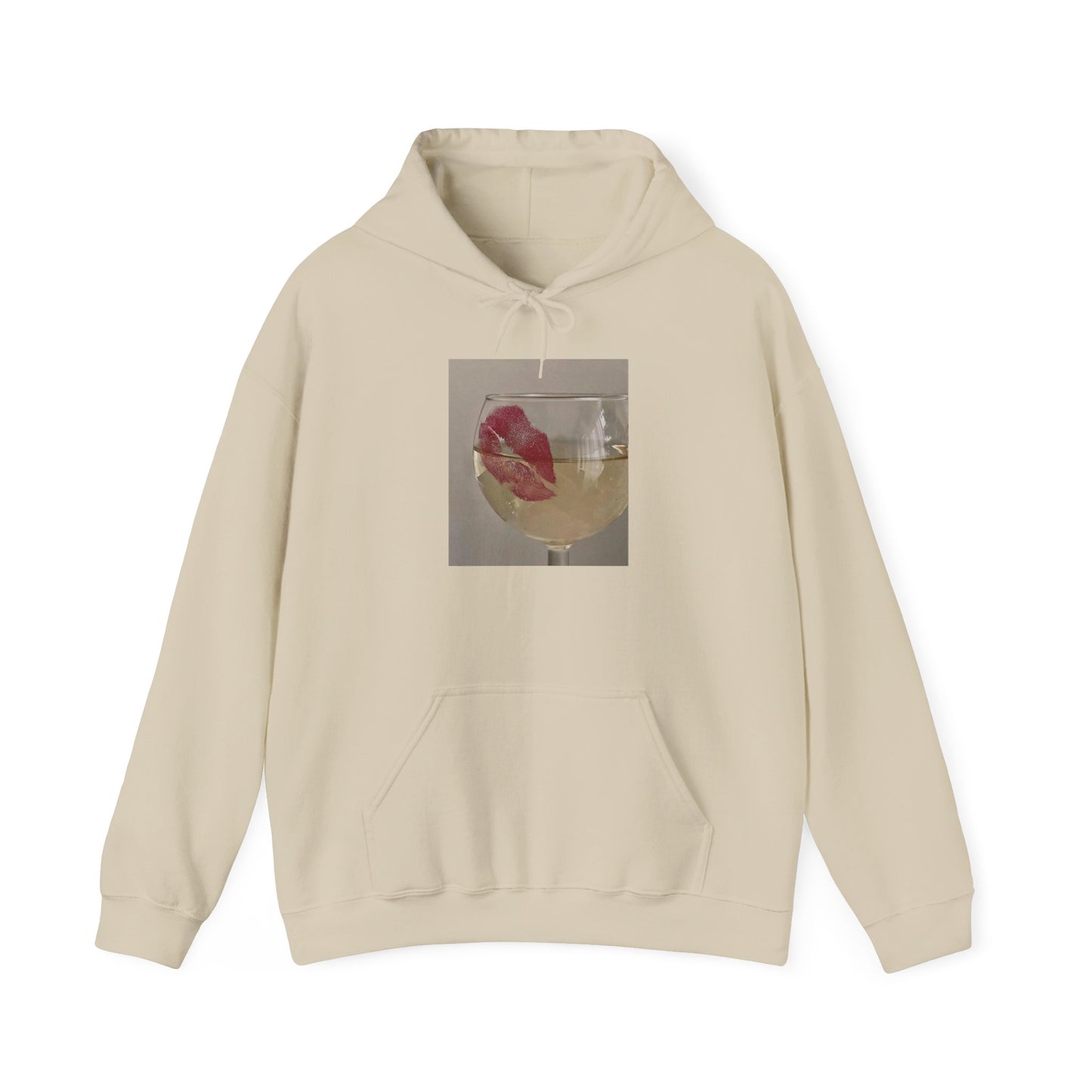 WHITE WINE KISS HOODIE