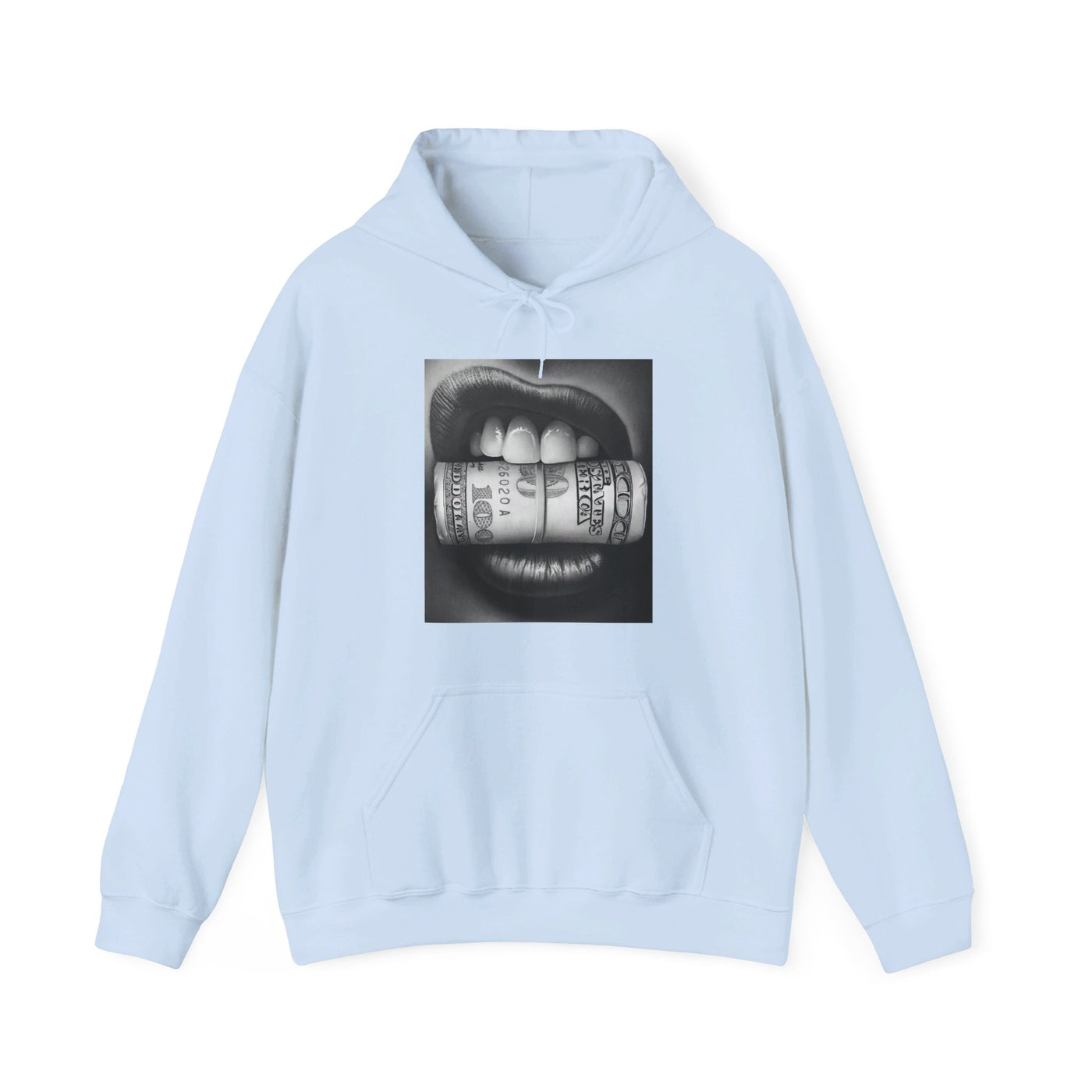 MONEY LIP (BLK/WHT) HOODIE