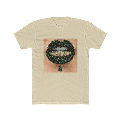 GREEN CRYSTAL GRILL LIP TEE