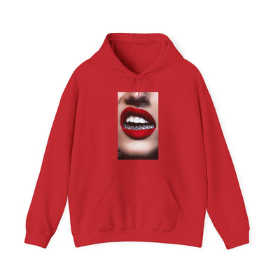 DIAMOND GRILL LIP HOODIE