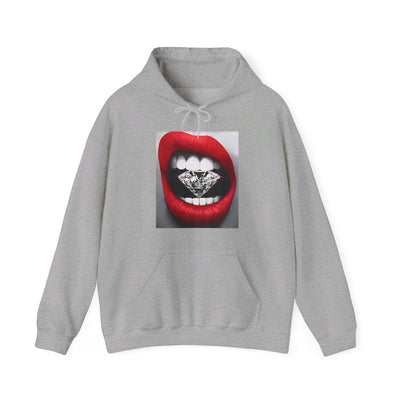 RED LIP DIAMOND HOODIE