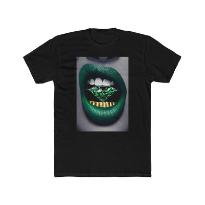 GREEN DIAMOND LIP TEE