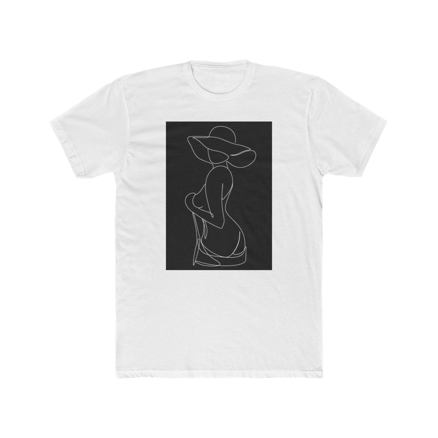 WOMAN LINE ART TEE
