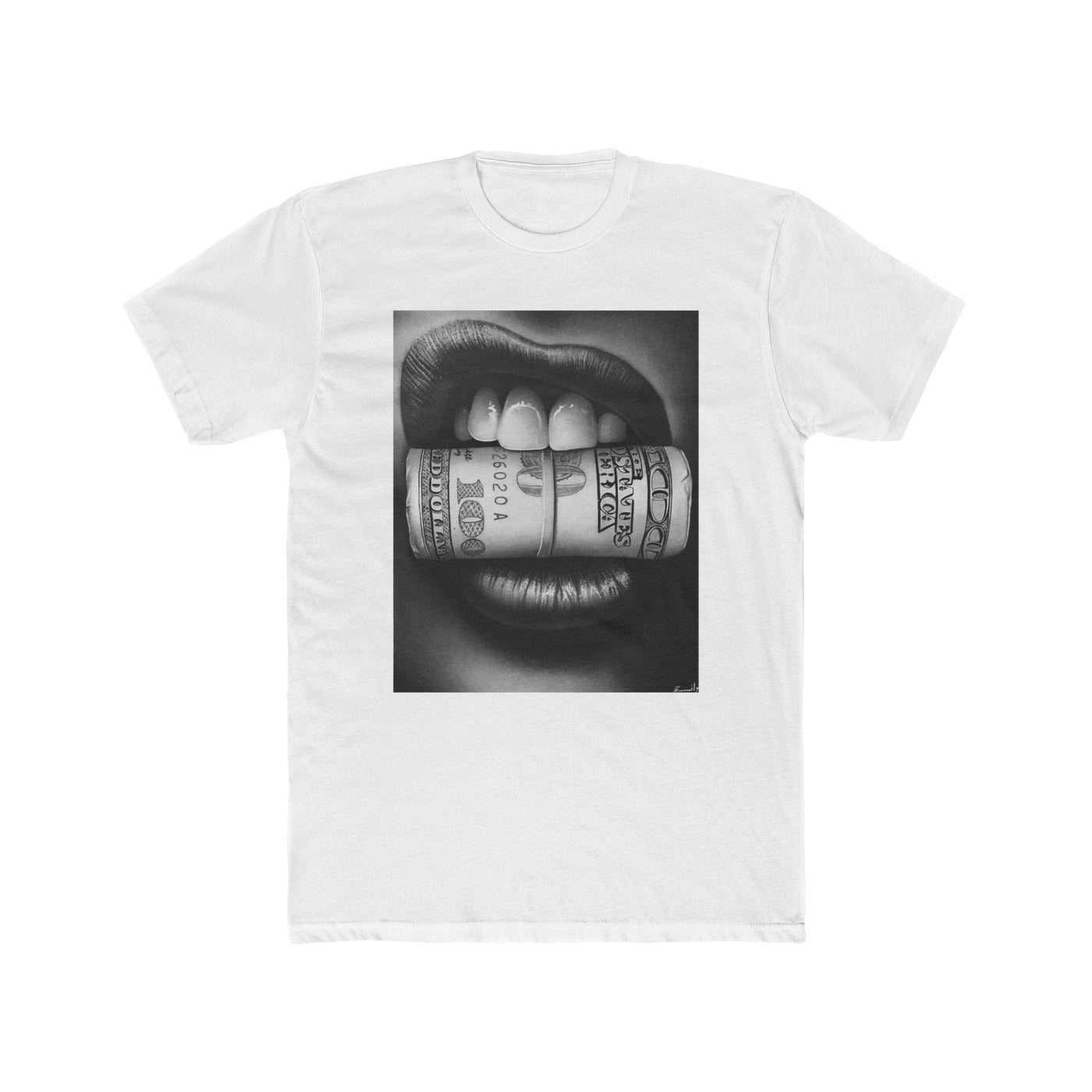 MONEY LIP (BLK/WHT) TEE