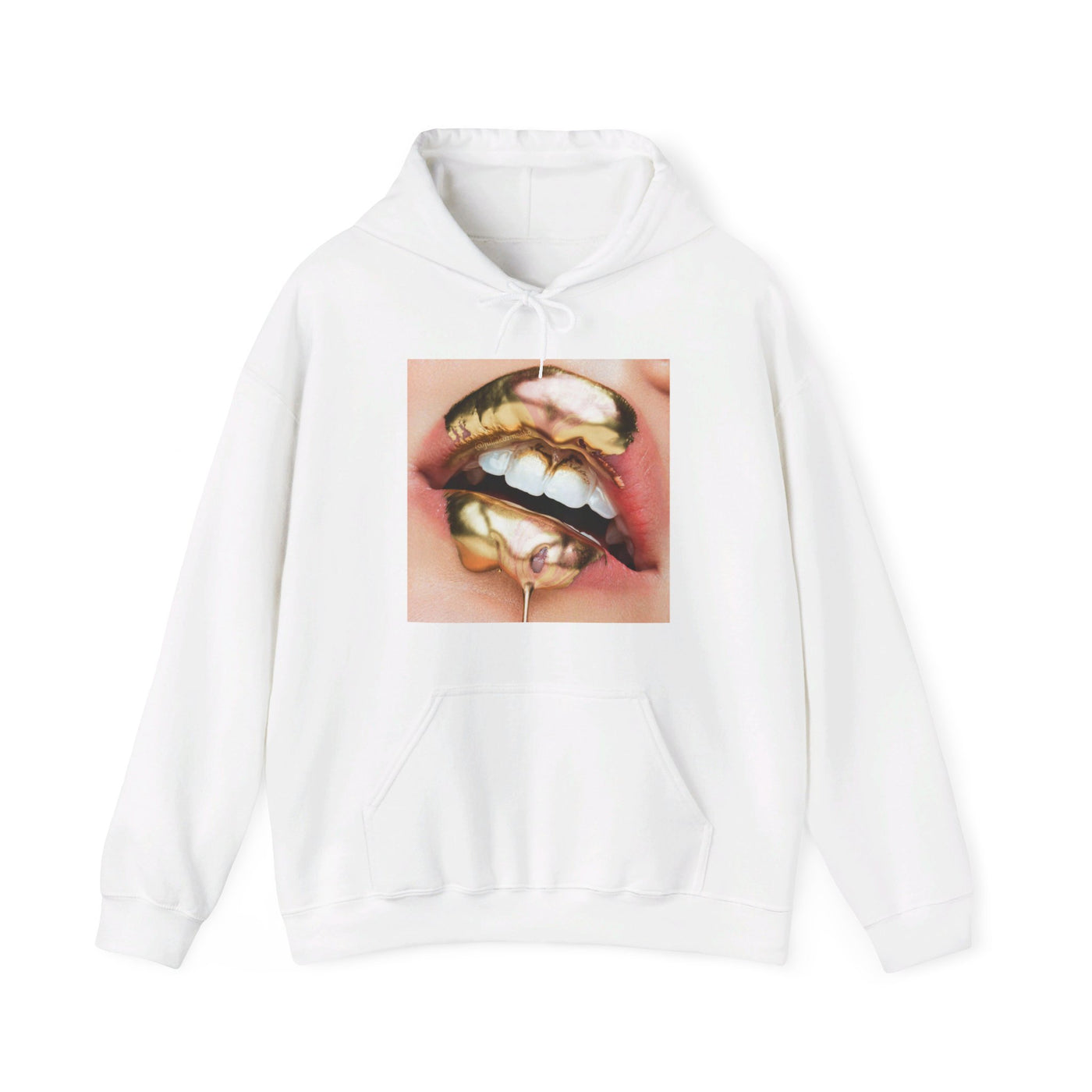 GOLD LIP DRIP HOODIE