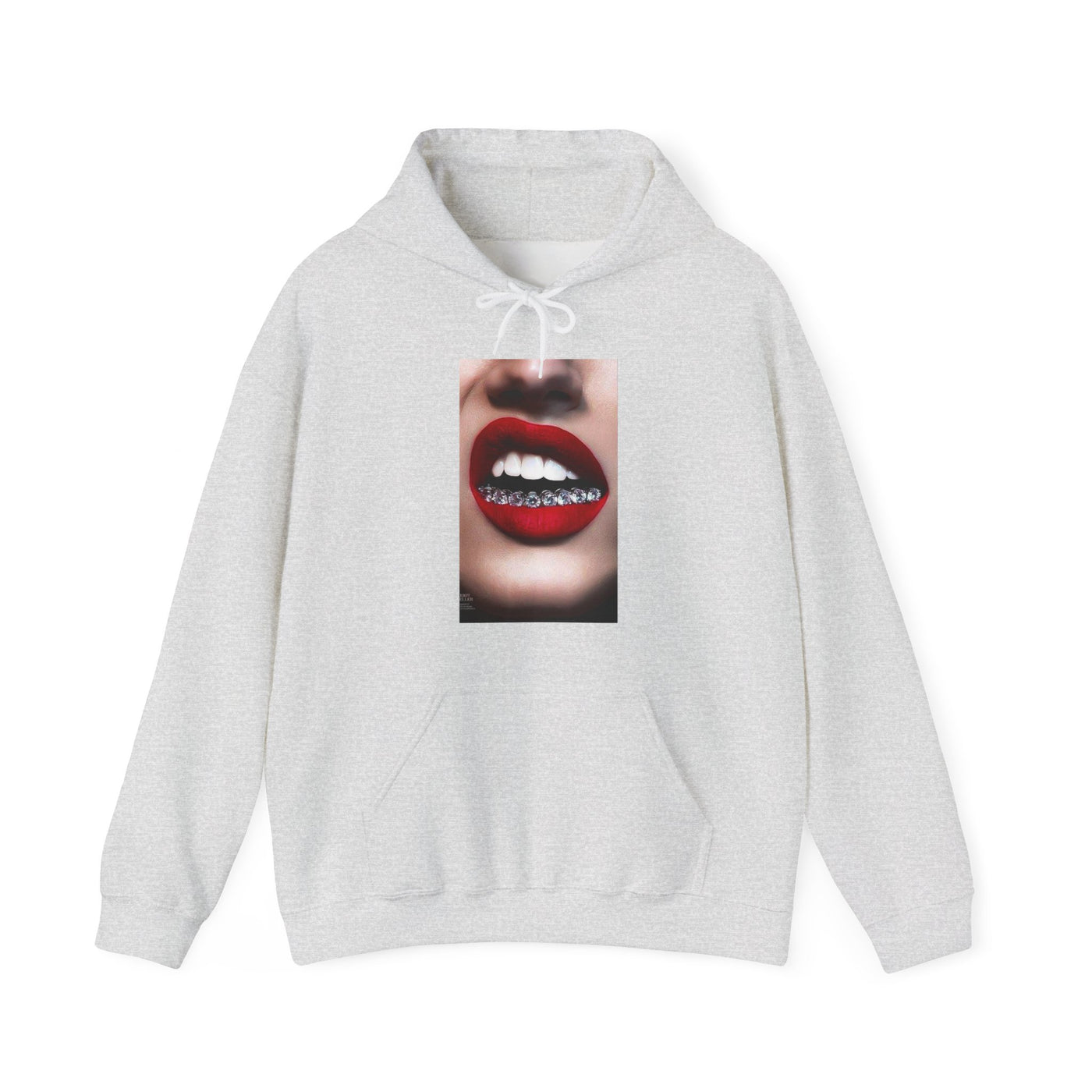 DIAMOND GRILL LIP HOODIE