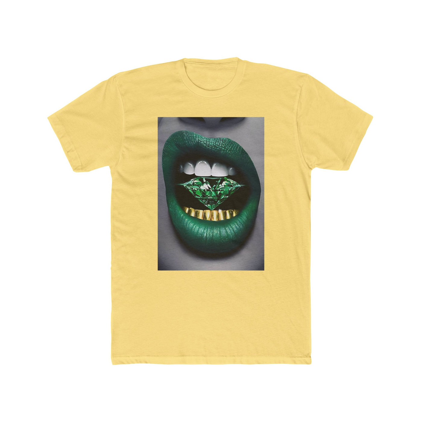 GREEN DIAMOND LIP TEE