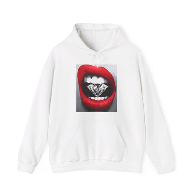 RED LIP DIAMOND HOODIE