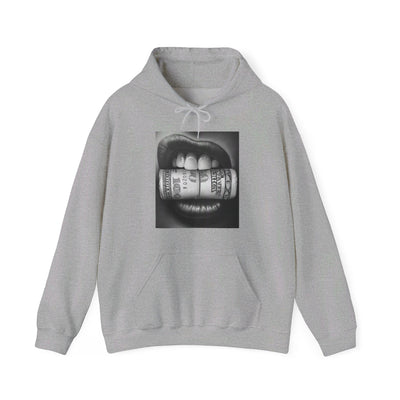 MONEY LIP (BLK/WHT) HOODIE