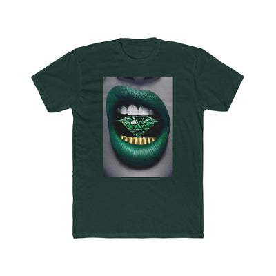 GREEN DIAMOND LIP TEE