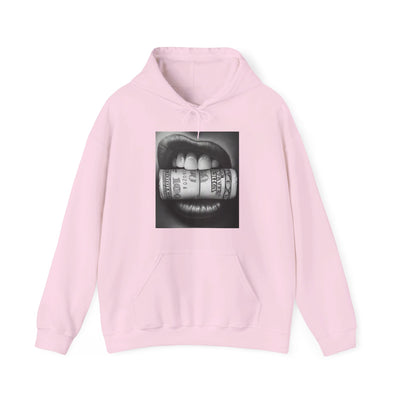 MONEY LIP (BLK/WHT) HOODIE