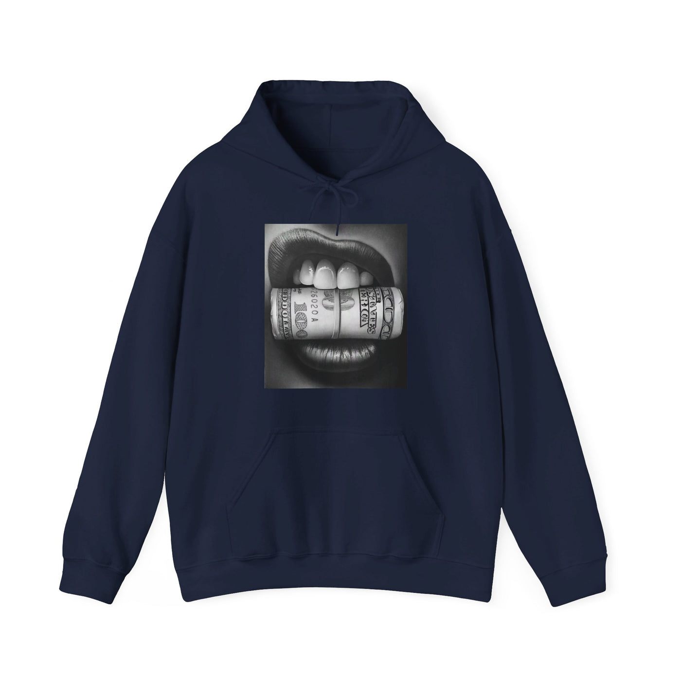 MONEY LIP (BLK/WHT) HOODIE